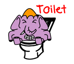 Elephant Triangle sticker #2963577