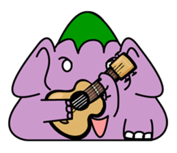 Elephant Triangle sticker #2963580