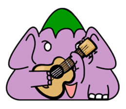 Elephant Triangle sticker #2963580