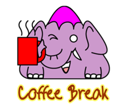 Elephant Triangle sticker #2963591