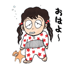 Every day of A-chan's life. sticker #2964187