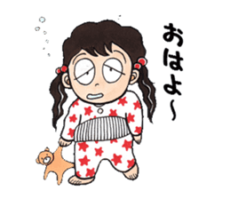 Every day of A-chan's life. sticker #2964187