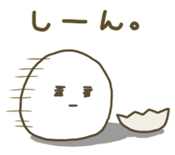 BOILED EGG YAN sticker #2964148