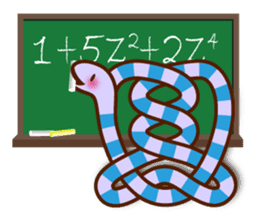 Knotted snakes sticker #2964204