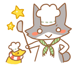 Totto and magical soup sticker #2964398