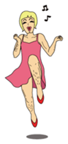 Drag queen JURIKO sticker #2964831
