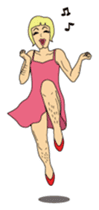 Drag queen JURIKO sticker #2964831