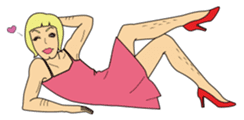 Drag queen JURIKO sticker #2964833