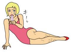 Drag queen JURIKO sticker #2964834