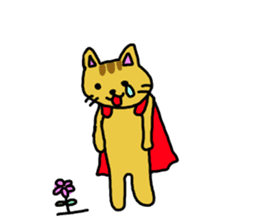 SUPE CAT MAN sticker #2964994