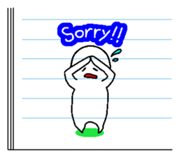 scribble in session English ver. sticker #2965001