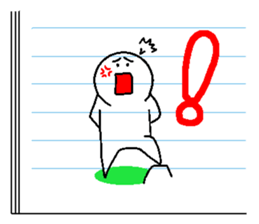 scribble in session English ver. sticker #2965008