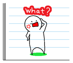 scribble in session English ver. sticker #2965009