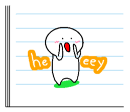 scribble in session English ver. sticker #2965020