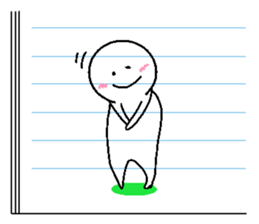 scribble in session English ver. sticker #2965021