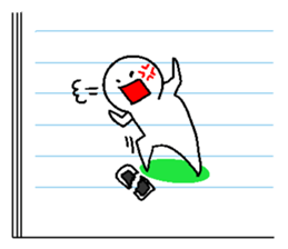 scribble in session English ver. sticker #2965026