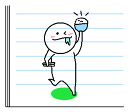 scribble in session English ver. sticker #2965027