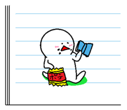 scribble in session English ver. sticker #2965028