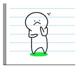 scribble in session English ver. sticker #2965031