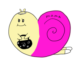 Colorful Snails sticker #2965077