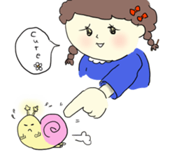 Colorful Snails sticker #2965106