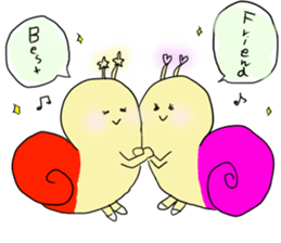 Colorful Snails sticker #2965114