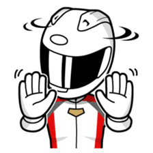 Moto Bike Rider racing suit, Everyday sticker #2965216