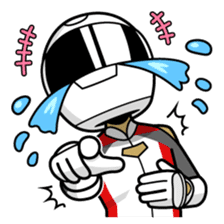 Moto Bike Rider racing suit, Everyday sticker #2965230