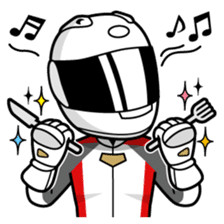 Bike rider discount sticker