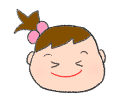 Expression of girl 2 sticker #2965577