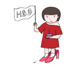 Precocious kid sticker #2966119