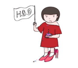 Precocious kid sticker #2966119