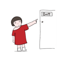 Precocious kid sticker #2966127