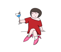 Precocious kid sticker #2966133