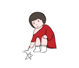 Precocious kid sticker #2966134