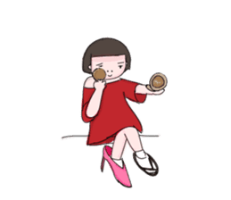 Precocious kid sticker #2966141