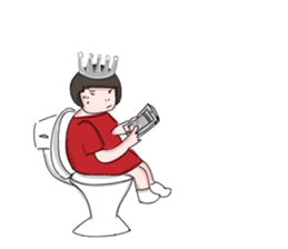 Precocious kid sticker #2966151