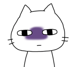 Exasperating cat sticker #2966164