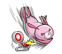 Rabbit Dog in English sticker #2966526