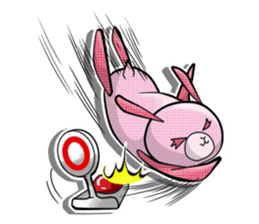Rabbit Dog in English sticker #2966526