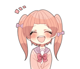 Unstable high school girls sticker #2966596