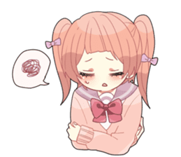 Unstable high school girls sticker #2966605