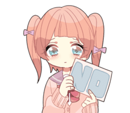 Unstable high school girls sticker #2966607