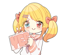 Unstable high school girls sticker #2966608