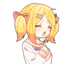 Unstable high school girls sticker #2966616