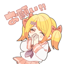Unstable high school girls sticker #2966617