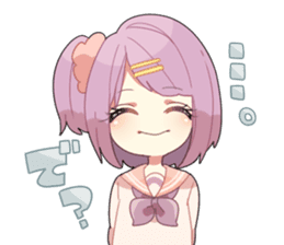 Unstable high school girls sticker #2966623