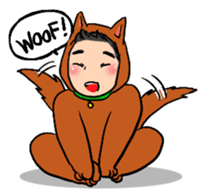 Stubble & Puff sticker #2966646