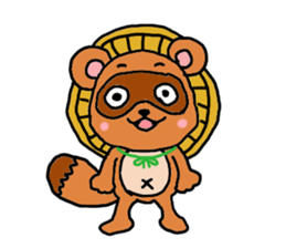 tanukici sticker #2967075
