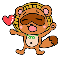 tanukici sticker #2967077